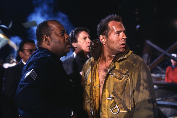 News Shopper: Reginald VelJohnson and Bruce Willis in Die Hard. Credit: Disney 