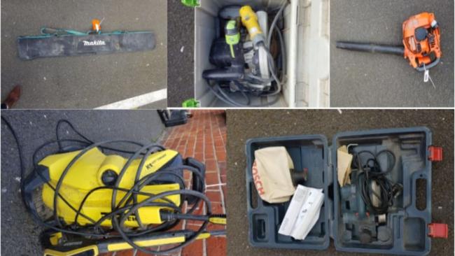 Police are trying to return the stolen power tools to their rightful owners in Bromley and Croydon