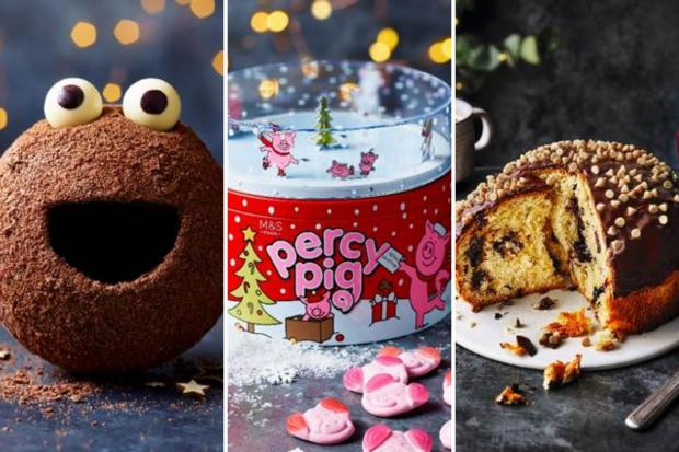 News Shopper: Omballs (left), Percy Pig treats and Triple Chocolate Panettone (M&S)
