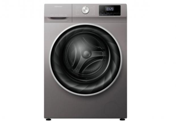 News Shopper: Hisense WFQY1014EVJMT 10Kg Washing Machine with 1400 rpm - Titanium - B Rated (AO)