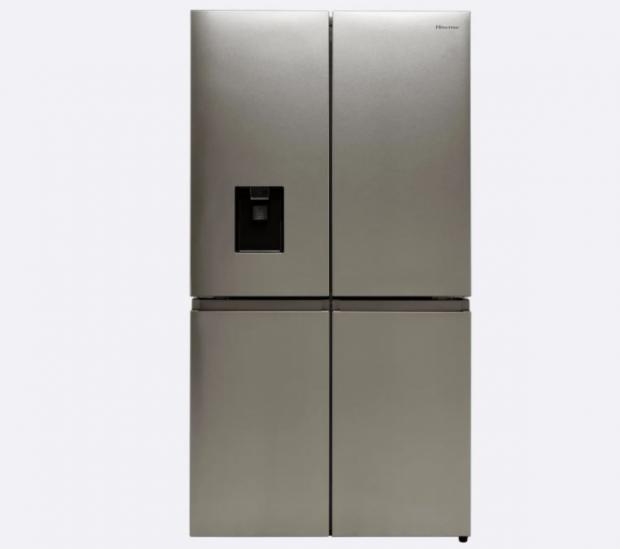 News Shopper: Hisense RQ758N4SWI1 American Fridge Freezer - Stainless Steel - F Rated (AO)