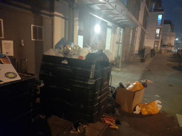 News Shopper: Christchurch Way in Greenwich looked more like "landfill" rather than a residential street, one Twitter user said (Kiro Evans)