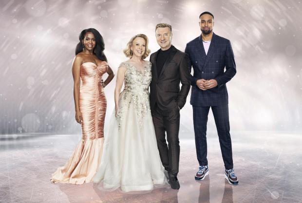 News Shopper: The Dancing On Ice expert judging panel. Picture: PA/ITV