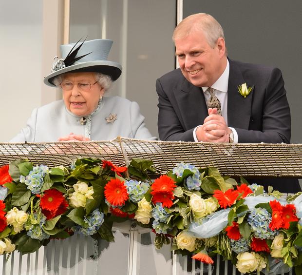 News Shopper: (left to right) Queen Elizabeth II and Prince Andrew. Credit: PA
