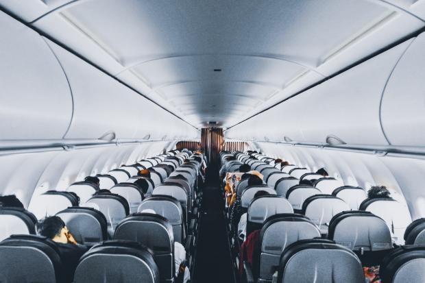 News Shopper: Rows of empty seats on a plane. Credit: Canva