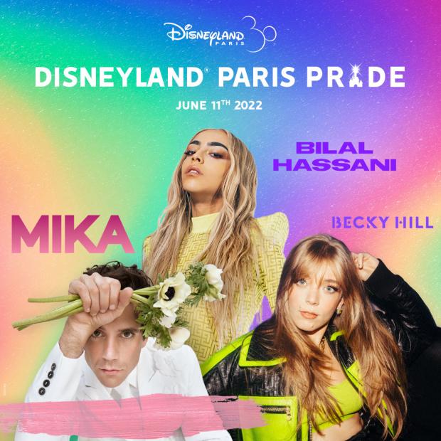 News Shopper: Live artists at Disneyland Paris Pride. Credit: Disneyland Paris