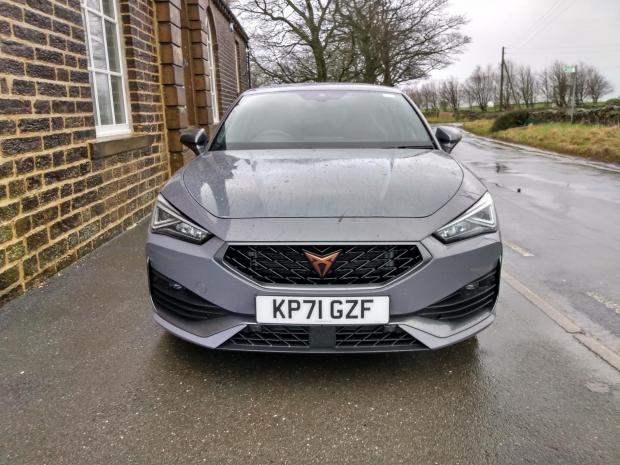 News Shopper: The Cupra Leon on test during stormy conditions 