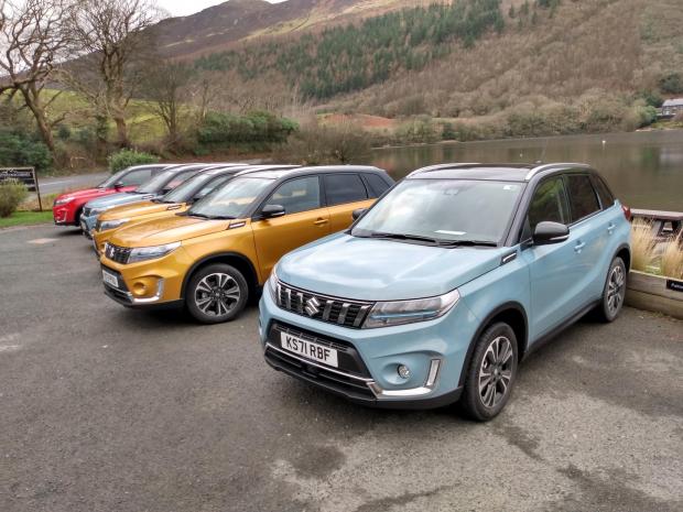 News Shopper: The full hybrid Suzuki Vitara on test in Cheshire and Wales during the launch event 