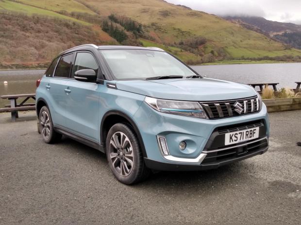 News Shopper: The full hybrid Suzuki Vitara on test in Cheshire and Wales during the launch event 