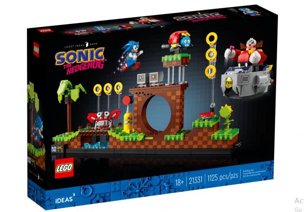 News Shopper: LEGO Sonic the Hedgehog Green Hill Zone set. Credit: LEGO