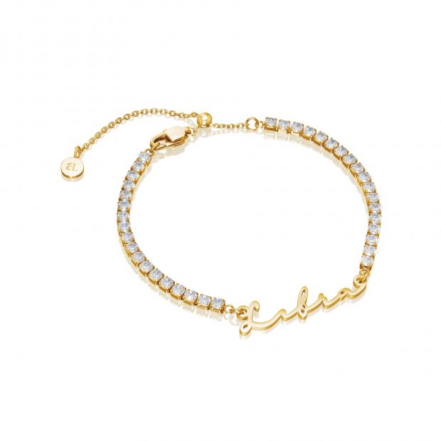 News Shopper: Tennis Bracelet (Gold) (Abbot Lyon)