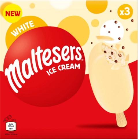 News Shopper: White Malteser Ice Cream. Credit: Iceland