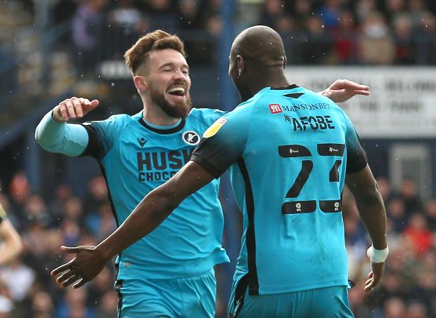 News Shopper: Millwall striker Benik Afobe scored during the draw against Birmingham City
