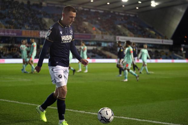 Jed Wallace is set to miss Millwall's match against Peterborough