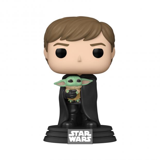 News Shopper: POP Star Wars: Mandalorian Luke with Child by Funko. (ShopDisney)