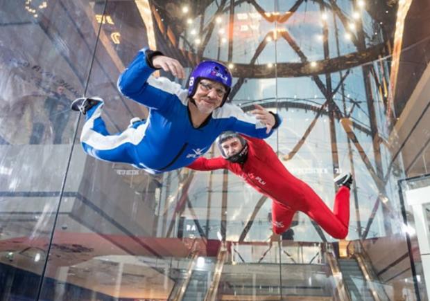News Shopper: iFLY Indoor Skydiving for Two People. Credit: Buyagift