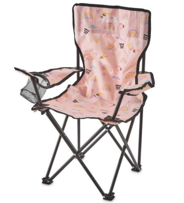 News Shopper: Children’s Rainbow Camping Chair (Aldi)