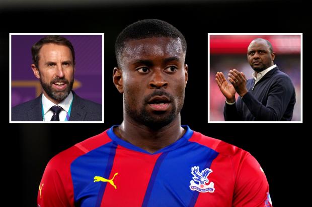 Both Patrick Vieira and Gareth Southgate will be happy to discover Crystal Palace defender Marc Guehi's injury is not a serious one
