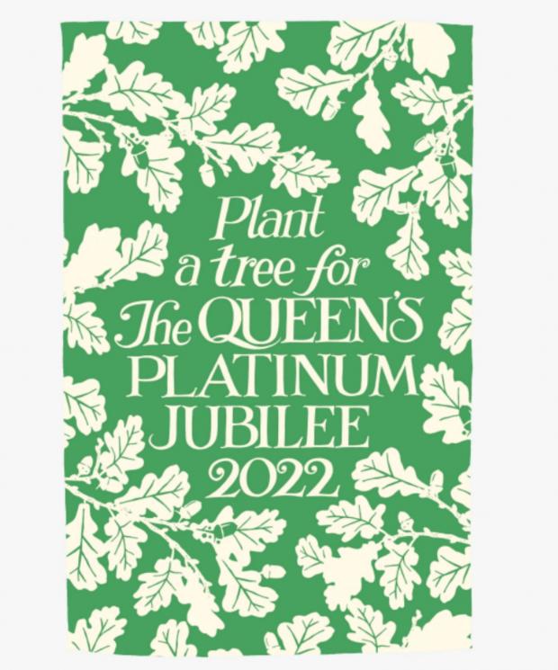News Shopper: Jubilee Tree Planting Tea Towel (Emma Bridgewater)