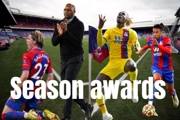 Crystal Palace end of season awards have been handed out
