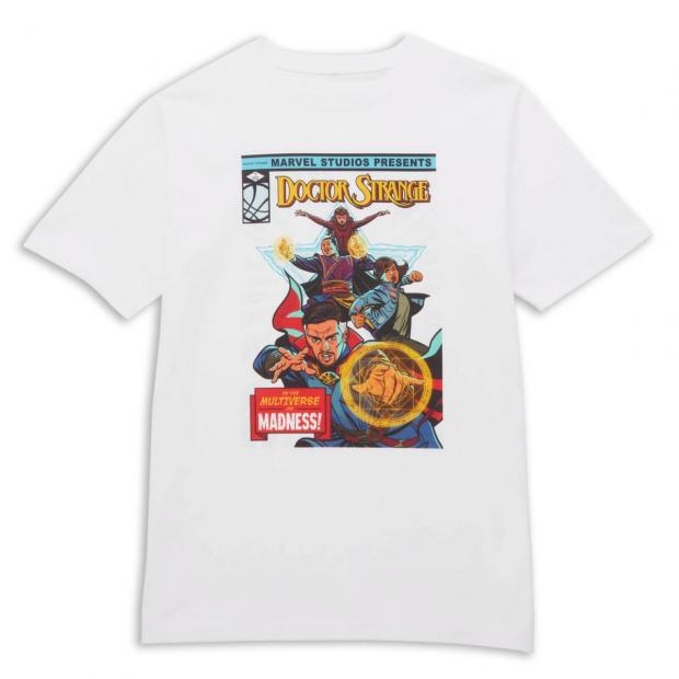 News Shopper: Marvel Dr Strange Star Comic Oversized Heavyweight T-Shirt (Zavvi)