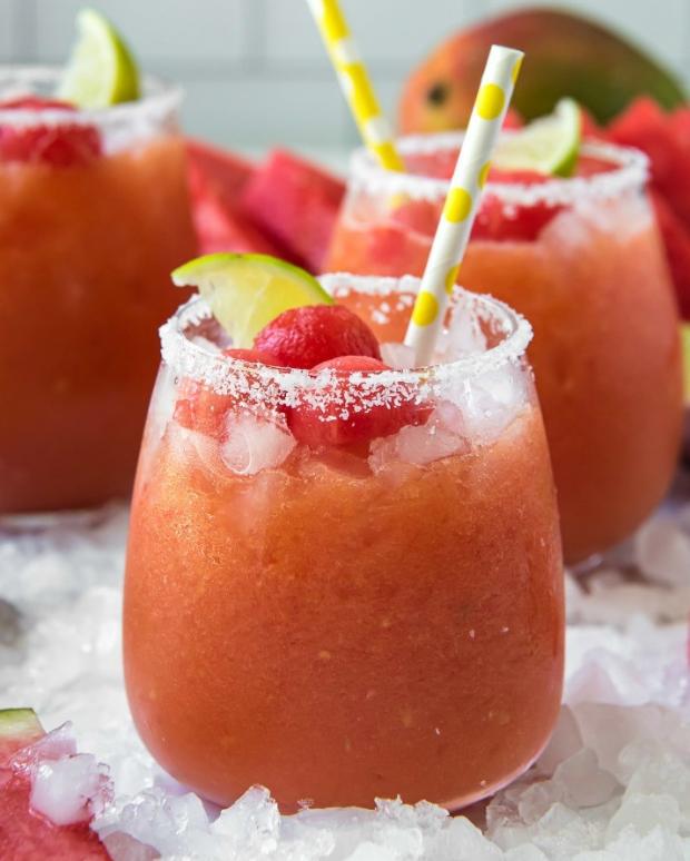 News Shopper: Frozen Watermelon Margarita. Credit: @recipegirl/ The Bottle Club