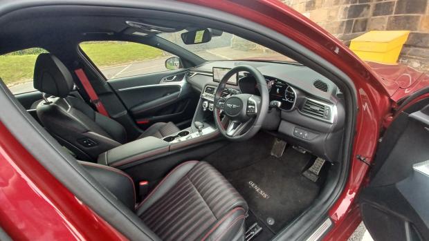 News Shopper: The interior is stylish but a little cramped in the back