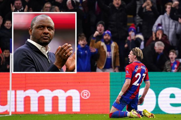 Patrick Vieira has admitted Crystal Palace will do all it can to bring midfielder Conor Gallagher back to the club
