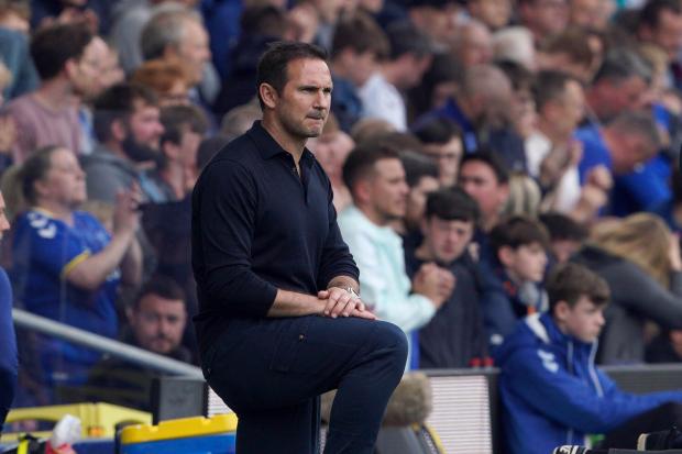 Everton manager Frank Lampard is wary of the quality in Crystal Palace's team