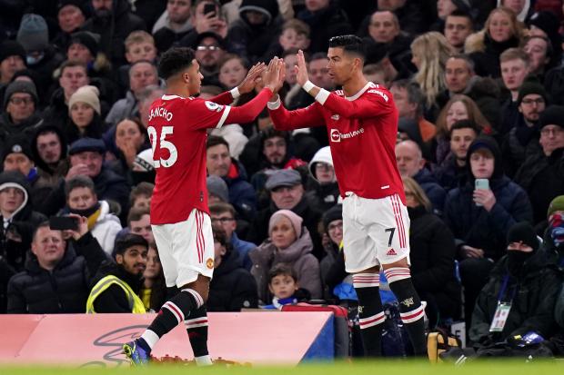 Manchester United attacker Jadon Sancho is still a doubt for the match against Crystal Palace