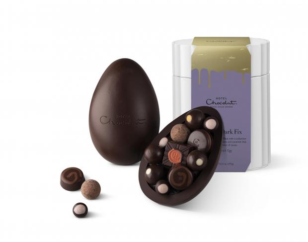 News Shopper: Extra Thick Dark Chocolate Easter Egg. Credit: Hotel Chocolat