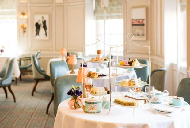 News Shopper: Fortnum & Mason Champagne Afternoon Tea for Two in The Diamond Jubilee Tea Salon. Credit: Virgin Experience Days