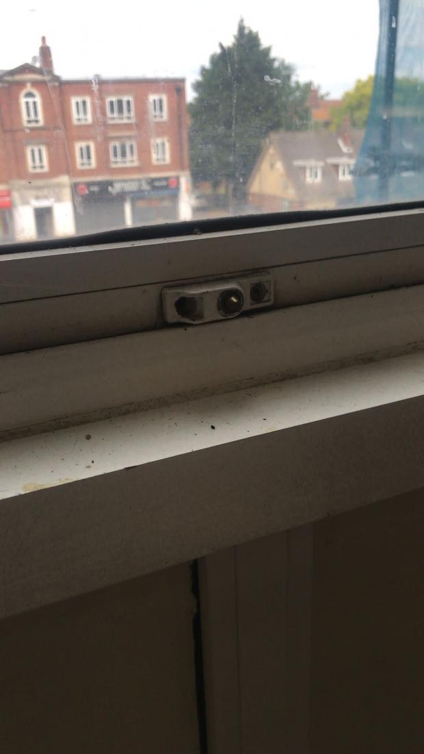 News Shopper: Photo sent by Chris from flats in Coldharbour Avenue