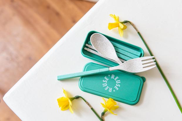 News Shopper: Reusable Travel Picnic Cutlery. Credit: Not On The High Street