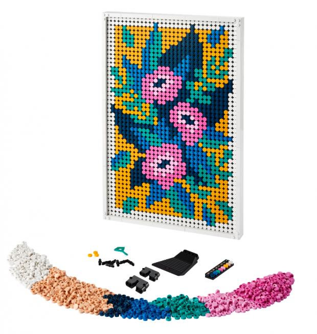 News Shopper: LEGO® Art Floral Art Set. Credit: LEGO