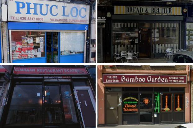 Bexley, Bromley, Greenwich, Lewisham and Southwark: New hygiene ratings have been released