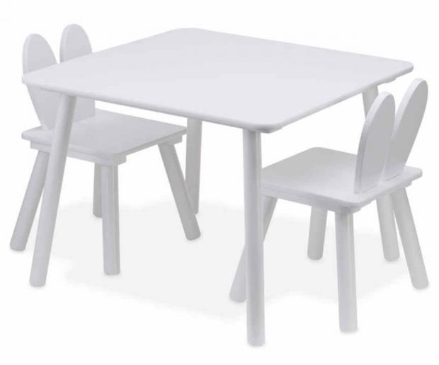 News Shopper: Kids’ Wooden Table and Chairs Set (Aldi)