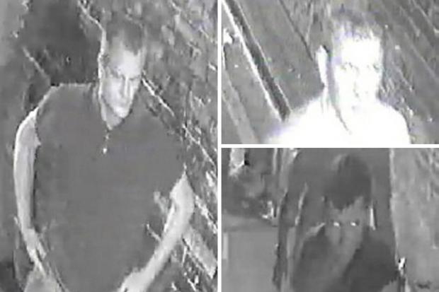 Officers have released images of the men that they would like to speak to in connection with the incident / Images: Met Police