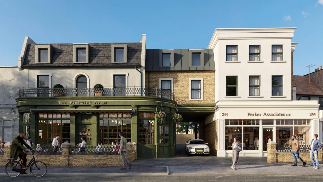 Plans approved to convert Greenwich pub building into hotel