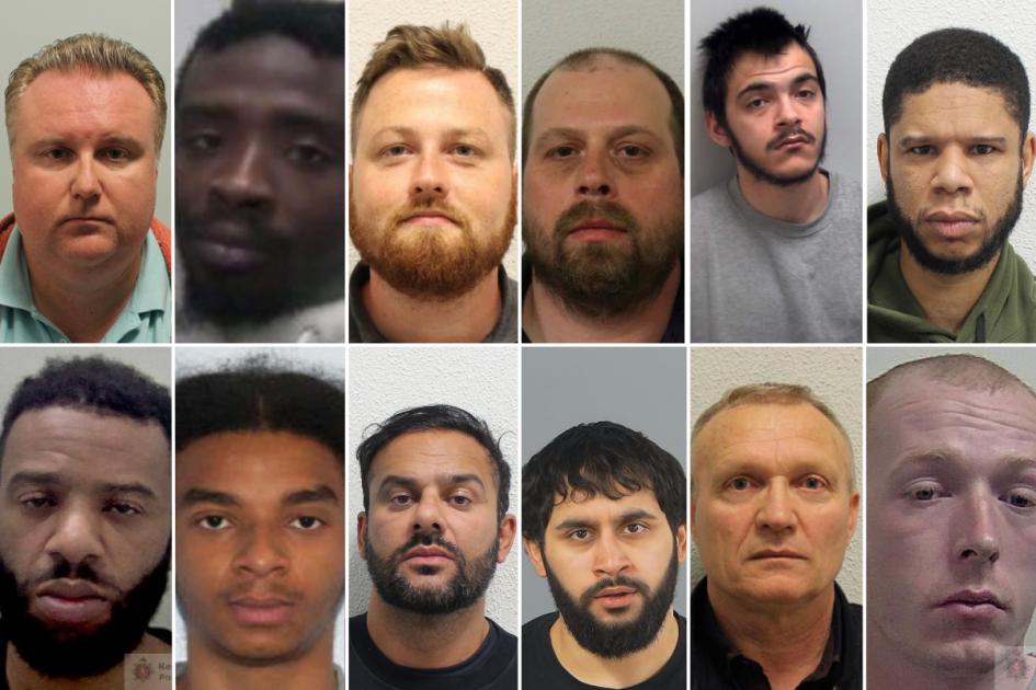 The south London criminals who were jailed in January 2024
