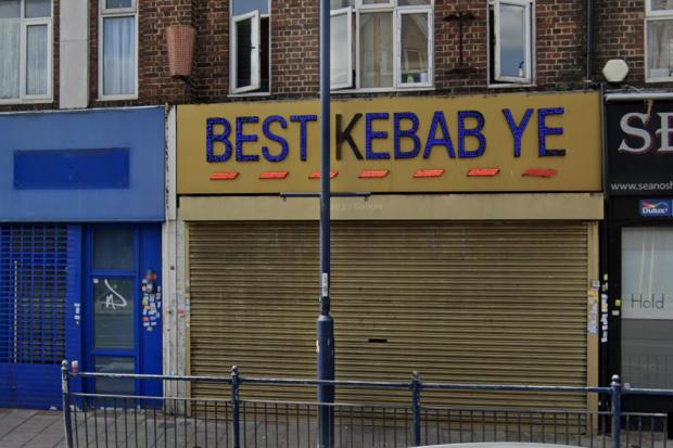 The kebab shop on Bellegrove Road has been rated 1 by the FSA