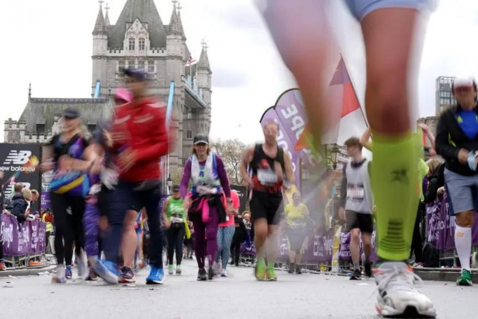 When is the London Marathon taking place in April 2024?
