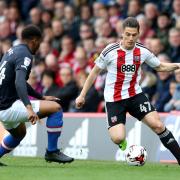 Brentford's Sergi Canos during the Sky Bet Championship match at Griffin Park, London.