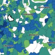 The Covid map of south east London