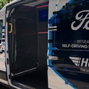 Hermes is testing out driverless vans by Ford for the first time in the UK