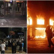 The 2011 riots saw looting, Arson and crowds right across London - pictures from Bromley, Tottenham and Eltham