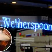Wetherspoons pubs are facing beer shortages of Coors and Carling as Covid and Brexit hit supply chains (photos: PA)