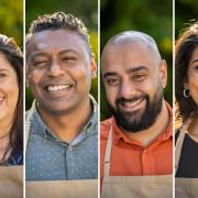 The four bakers from London who will be taking part in the 2021 series of the Great British Bake Off (GBBO/Channel 4)