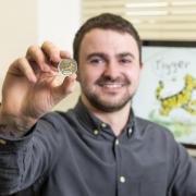 COLLECTABLE: The Royal Mint Designer Daniel Thorne reveals Tigger on an official 50p. Picture credit: The Royal Mint