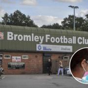 Bromley Football Club is hosting a Covid booster vaccine clinic